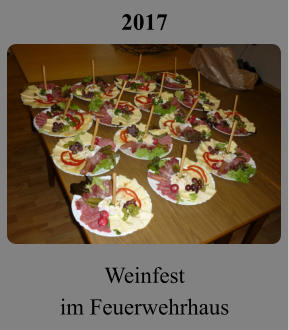 2017 Weinfest im Feuerwehrhaus